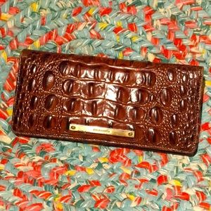 Brahmin Wallet Pecan